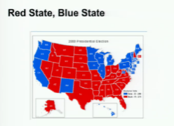 Red State, Blue State Map