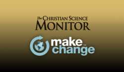 Make Change / Christian Science Monitor
